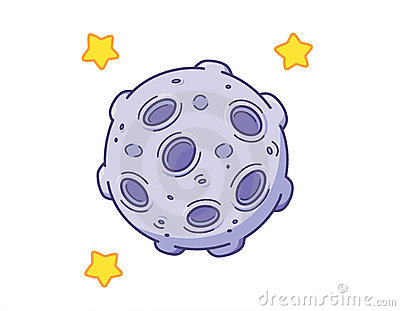 cartoon moon 15603371