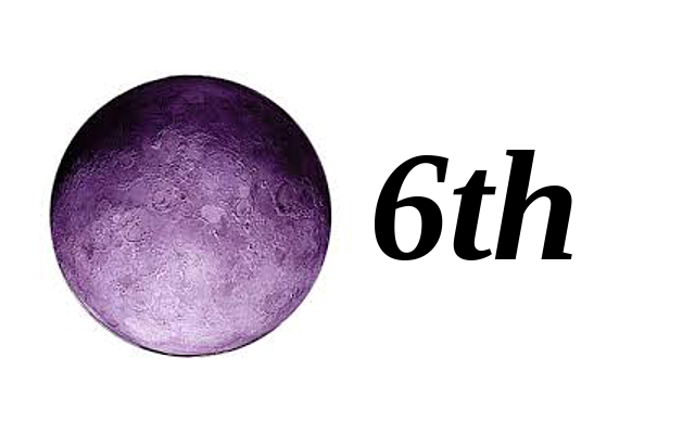 Moon in 6th House