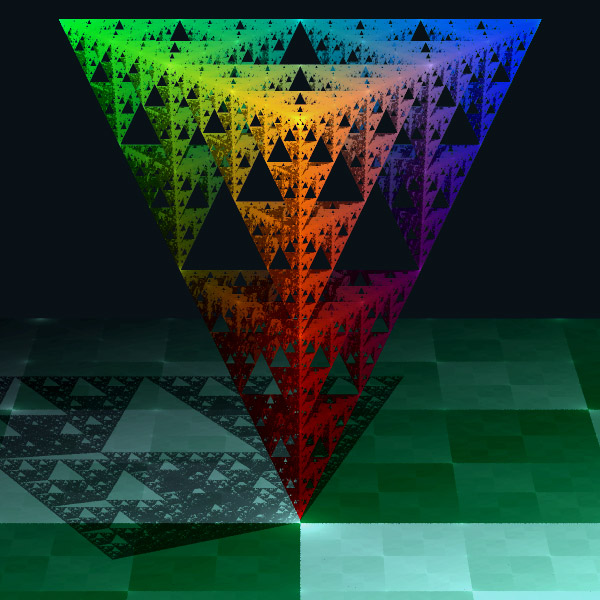 What Shape Face Do You Have? 1 Sierpinski tetrahedron